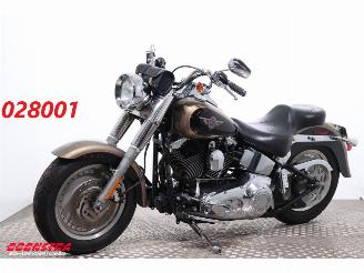 škoda motocykly Harley-Davidson  FLSTF Fat Boy Vance&Hines 2004/1