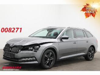 Vaurioauto  passenger cars Skoda Superb Combi 2.0 TDI 200 PK DSG 4X4 LED ACC Memory Virtual SHZ 2023/8