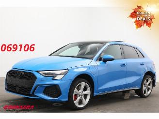 Damaged car Audi A3 Sportback 45 TFSI e S-Line Matrix HUD B&O ACC Massage Leder Camera 2023/2