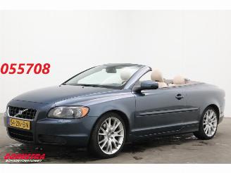 krockskadad bil auto Volvo C-70 Convertible 2.4i Aut. Kinetic Memory Leder Xenon Navi Clima Cruise SHZ PDC AHK 2008/4