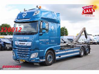skadebil vrachtwagen DAF XF 480 FAN VDL S-25-660 2X 2020 6X2 Euro 6 Dakairco 2020/11