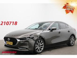 Coche accidentado Mazda 3 2.0 e-SkyActiv-X M Hybrid 186 Luxury LED ACC Bose HUD Memory LRHZ 2022/2