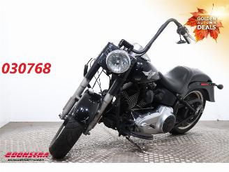 krockskadad bil motor Harley-Davidson VL 1500 FLSTFB Fat Boy Vance & Hines BY 2013 2013/1