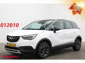 krockskadad bil auto Opel Crossland 1.2 Turbo 120 Jaar Edition Apple/Android LED Cruise 52.842 km! 2019/10