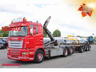 uszkodzony ciężarówki Scania R R480 Joab + Kelberg 6X2 Anhänger 2007/4