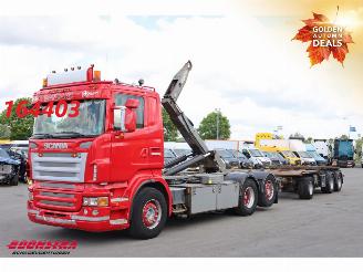dommages camions /poids lourds Scania R R480 Joab + Kelberg 6X2 Anhänger 2007/4