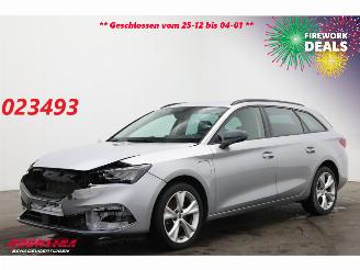 Coche accidentado Seat Leon Sportstourer 1.4 TSI eHybrid PHEV FR Virtual AHK SHZ ACC 2023/8