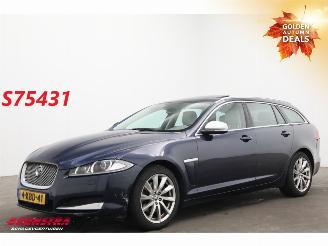 Vaurioauto  passenger cars Jaguar XF Sportbrake 3.0D S Aut. Glasdak Navi Leder SHZ 2013/3