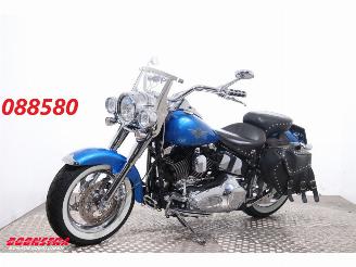 Vaurioauto  motor cycles Harley-Davidson  88 FLSTFI Fat Boy 2002/6