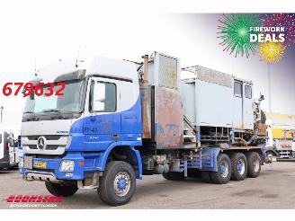 uszkodzony ciężarówki Mercedes Actros 3344AK 8/6X6 Manual Blatt/Blatt 2x PTO 2x Pump 2013/7
