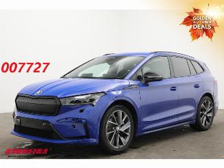 skadebil auto Skoda Enyaq 85 Sportline Matrix ACC LRHZ Camera Memory 2024/9