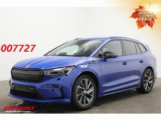 Voiture accidenté Skoda Enyaq 85 Sportline Matrix ACC LRHZ Camera Memory 2024/9