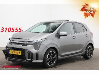 krockskadad bil auto Kia Picanto 1.0 DPI GT-Line Schuifdak LED Virtual ACC Clima Camera LRHZ 7.536 km! 2025/2