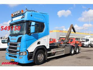 škoda nákladních automobilů Scania R R500 6X2 Retarder VDL Haakarm Standclima Leder Navi Camera 2019/4