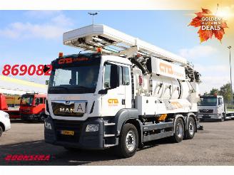 krockskadad bil vrachtwagen MAN TGS 28.470 Kroll Saug Druck Combi 6X2 38.679 km! 2021/4