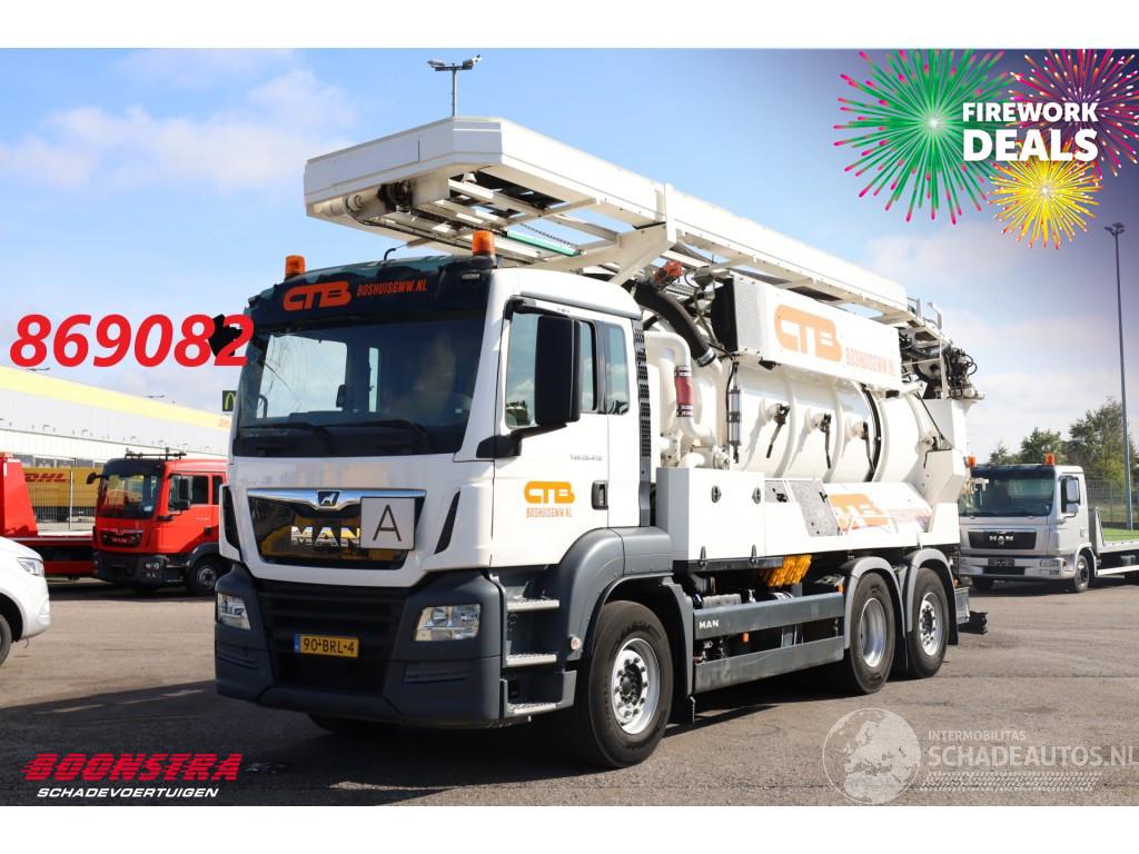 MAN TGS 28.470 Kroll Saug Druck Combi 6X2 38.679 km!