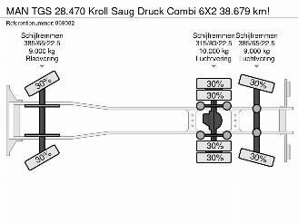 MAN TGS 28.470 Kroll Saug Druck Combi 6X2 38.679 km! picture 42
