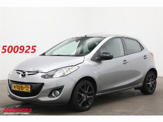 skadebil auto Mazda 2 1.3 TS Plus Navi Airco SHZ PDC 124.483 km! 2014/1