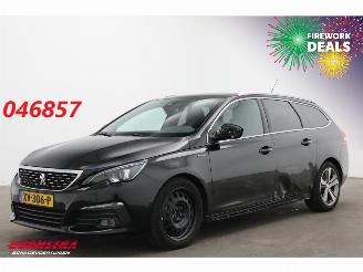 Voiture accidenté Peugeot 308 SW 1.2 PT GT-line Pano Navi Clima Cruise Camera 74.860 km! 2019/4
