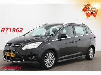 damaged passenger cars Ford Grand C-Max 1.0 Titanium 6-Pers. Navi Clima Cruise Camera PDC 2013/7