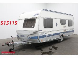 damaged caravans Fendt  Topas 510 Mover Dakairco Frans Bed Rondzit 2007/1