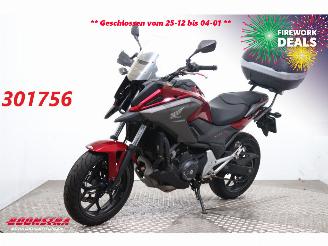 damaged motor cycles Honda  NC 750X ABS Topkoffer 2019/12