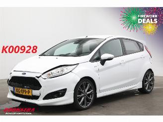 krockskadad bil auto Ford Fiesta 1.0 EcoBoost ST Line 5-DRS Navi Clima Cruise PDC 139.258 km! 2016/8
