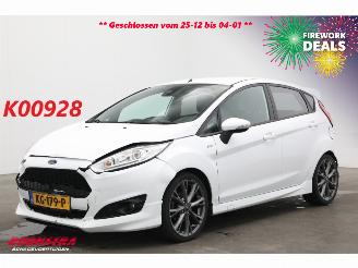 krockskadad bil auto Ford Fiesta 1.0 EcoBoost ST Line 5-DRS Navi Clima Cruise PDC 139.258 km! 2016/8