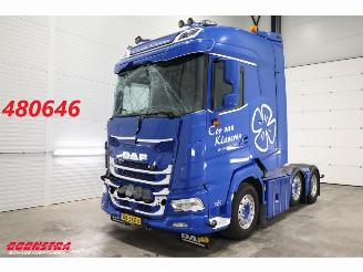 krockskadad bil vrachtwagen DAF XG 480 FTG 6X2 PTO Alcoa Retarder Standairco ACC 107.999 km! 2024/7