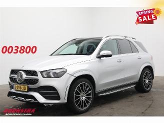 damaged passenger cars Mercedes GLE 300d AMG 4MATIC Pano Luft Burmester ACC Memory 2019/8
