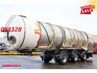 damaged trailers LAG  Hobur O-3-45T 36m3 3-Asser 2X Lift BY 2017 2017/3