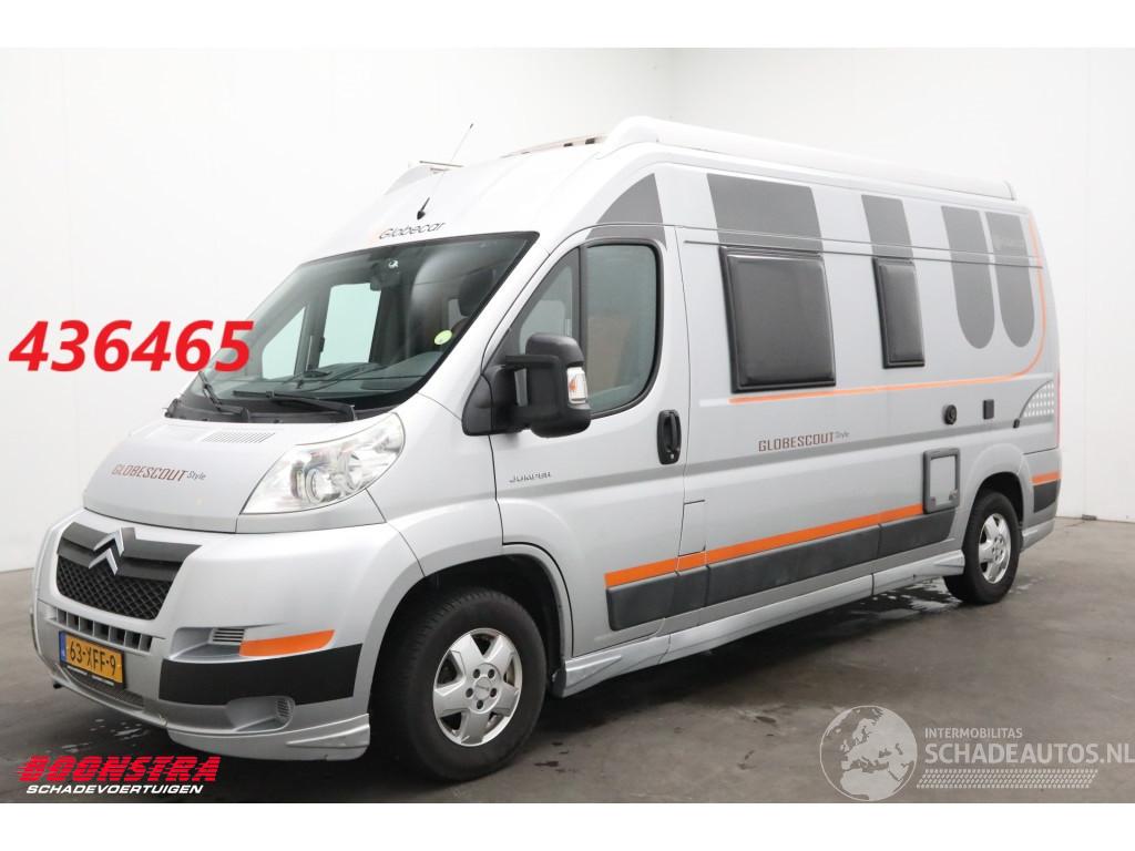 Globecar  Globescout Style 2.2 HDI Solar Dwarsbed TV Airco Cruise 101.558 km!