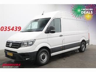 voitures fourgonnettes/vécules utilitaires Volkswagen Crafter 2.0 TDI 177 PK DSG L3-H3 Navi Airco Cruise PDC 2018/4