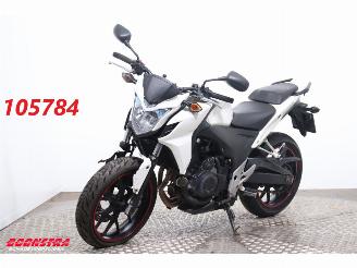 skadebil motor Honda CB 500 F C-ABS Leo Vince 2015/6