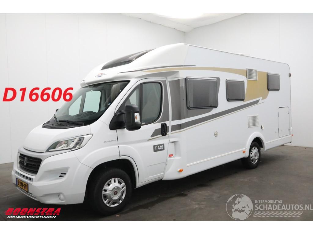 Carado T 448 Capron 2.3 130 PK Automaat Fransbed Schotel Hefbed Zonnepaneel Airco Cruise