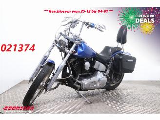 Unfall Kfz Motorrad Harley-Davidson  FXSTC Softail Custom 1997/1