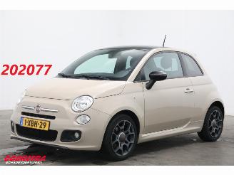 krockskadad bil auto Fiat 500 0.9 TwinAir Turbo 500S Airco Halfleder LMV 101.006 km! NAP 2014/5
