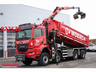 Unfall Kfz LKW MAN TGS 43.510 8X8 Widespread Palfinger Q170Z84TI Kran 62.358 km!! 2024/1
