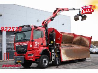 Vaurioauto  trucks MAN TGS 43.510 8X8 Widespread Palfinger Q170Z84TI Kran 62.358 km!! 2024/1