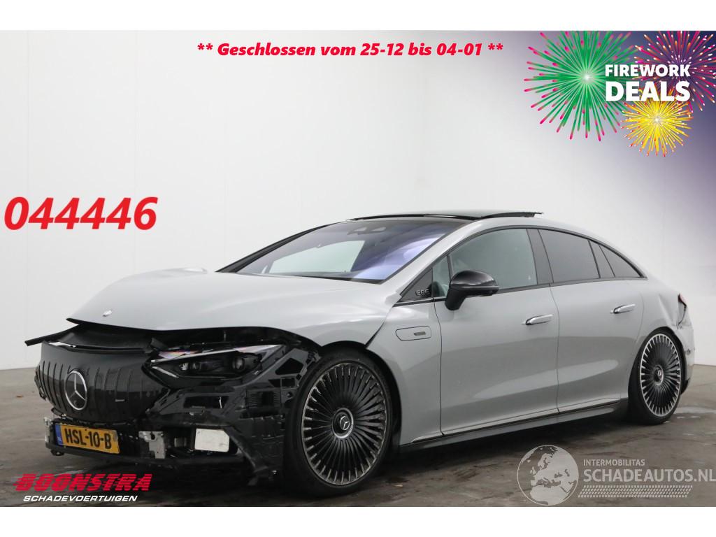 Mercedes EQE AMG 53 4MATIC+ 90 kWh Pano 360° HUD AR Burmester 830 km!!