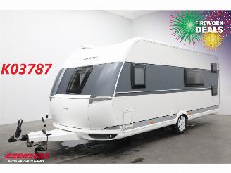 skadebil caravan Hobby  540 De Luxe Mover Fietsendrager Luifel Frans Bed Stapelbed BY 2019 2019/11