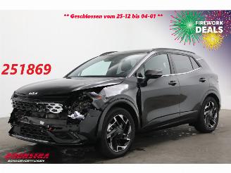 damaged passenger cars Kia Sportage 1.6 T-GDi PHEV AWD GT-PlusLine Pano LED ACC H/K Memory Ventilatie 2025/6