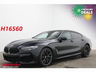 Damaged car BMW 8-serie Gran Coupé 840d xDrive M-Sport Laser HUD 360° ACC LRHZ Carbon 2021/5