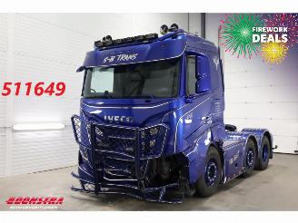dommages camions /poids lourds Iveco S-way 530 Full Air ACC Leder Showtruck 67.003 km! 2024/7