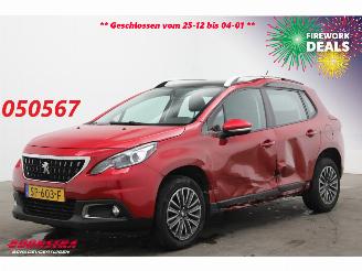 krockskadad bil auto Peugeot 2008 1.2 PureTech Active Pano Navi Airco Cruise PDC 77.152 km! 2018/5