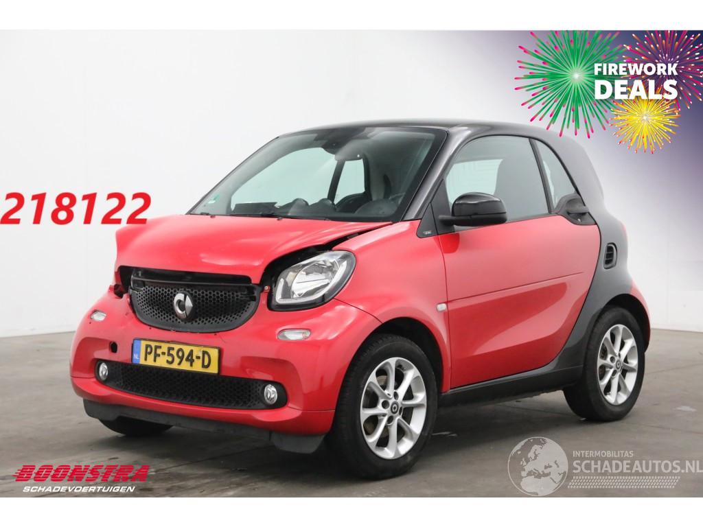 Smart Fortwo 1.0 Turbo Aut. Prime Schuifdak Leder Navi Clima Cruise Camera SHZ 46.516 km!