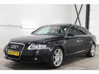 Voiture accidenté Audi A6 Limousine 3.2 FSI Quattro Aut. Leder Schuifdak Memory Xenon Navi Clima Crusie 149.871 km! 2008/2