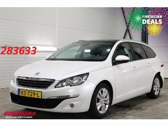 skadebil auto Peugeot 308 SW 1.6 BlueHDI Active Pano Navi Clima Cruise PDC 2016/11