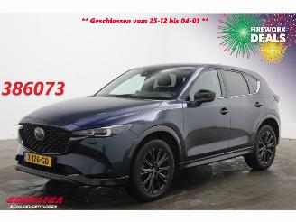 uszkodzony samochody osobowe Mazda CX-5 2.0 e-SkyActiv-G M Hybrid 165 Homura LED ACC HUD Memory 360° Bose 2023/11