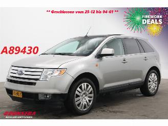 krockskadad bil auto Ford Edge 3.5 V6 Pano Leder Memory Navi Clima Cruise SHZ AHK 2008/1